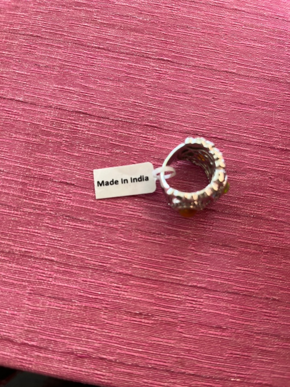 ππππ NWT CHUCK CLEMENCY 925 STERLING SILVER ETHIOPIAN RINGπππ - Picture 3 of 5